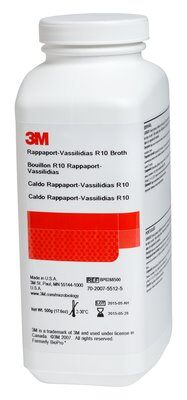 3m? rappaport-vassilidias r10培養(yǎng)基 bp0288500，500 g，1件裝