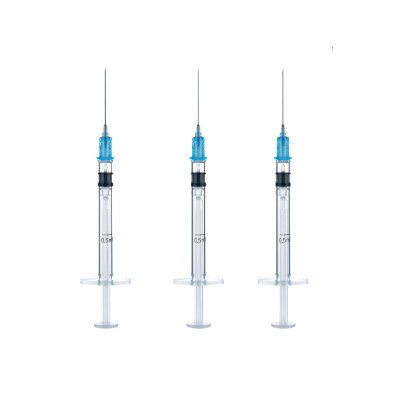 一次性使用無(wú)菌自毀型固定劑量疫苗注射器 帶針