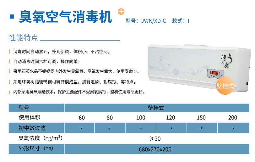 凈為康JWKXD-C款式Ⅰ（80?）壁掛式，臭氧空氣消毒凈化機(jī)1.png