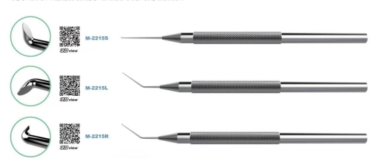 醫(yī)納密小梁切開器型號(hào)：m-2215/規(guī)格：m-2215l，m-2215r，m-2215s